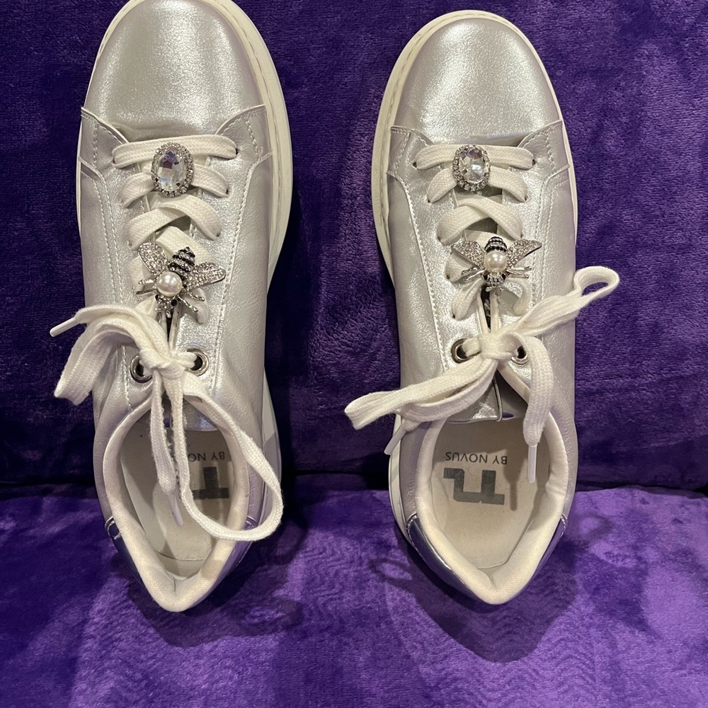 Silver Women's Sneakers by Novus